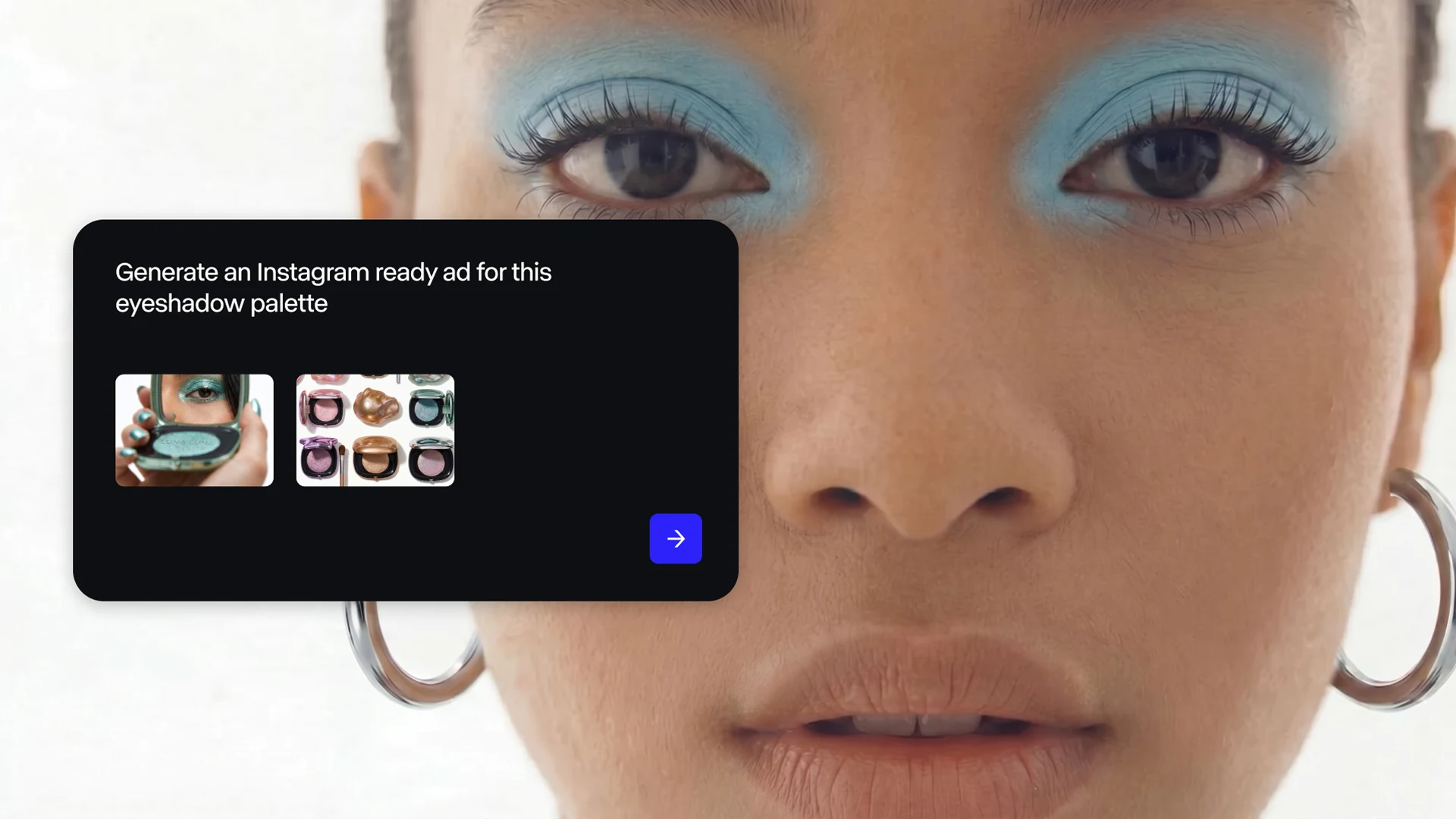 Official Runway Dev launch artwork showing an Instagram ad generation workflow