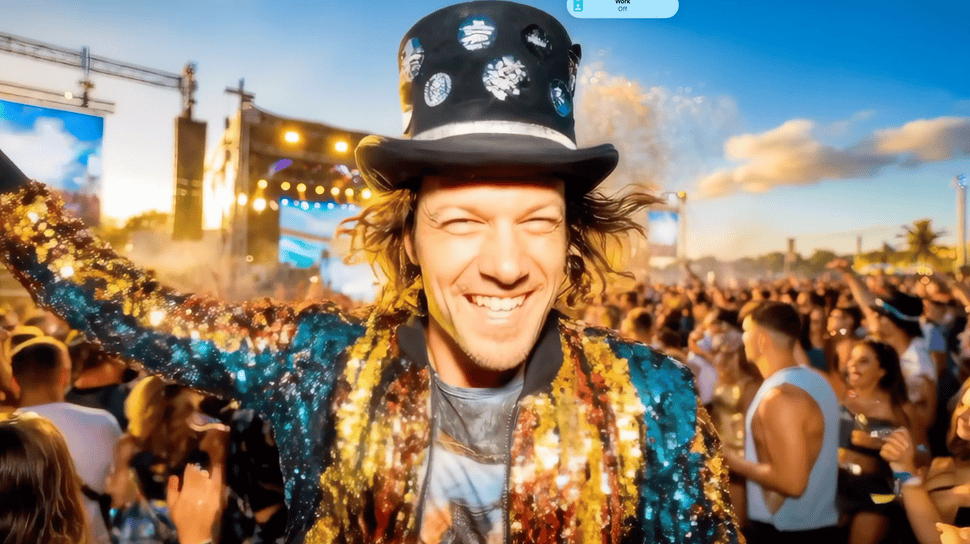 DerbyFest Epsom Racecourse hero video test creative from the Vertical Haus experiment