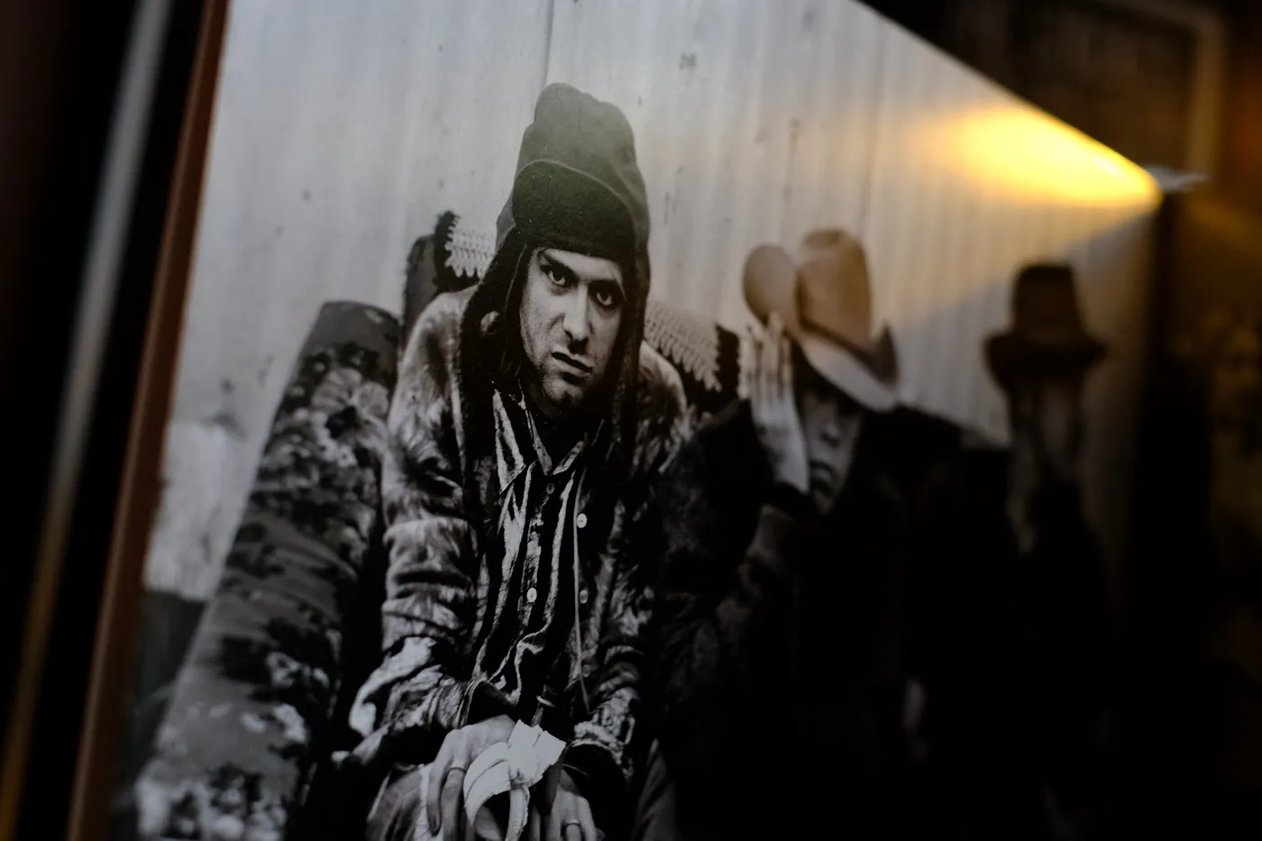Close-up photograph of the In Utero gatefold sleeve