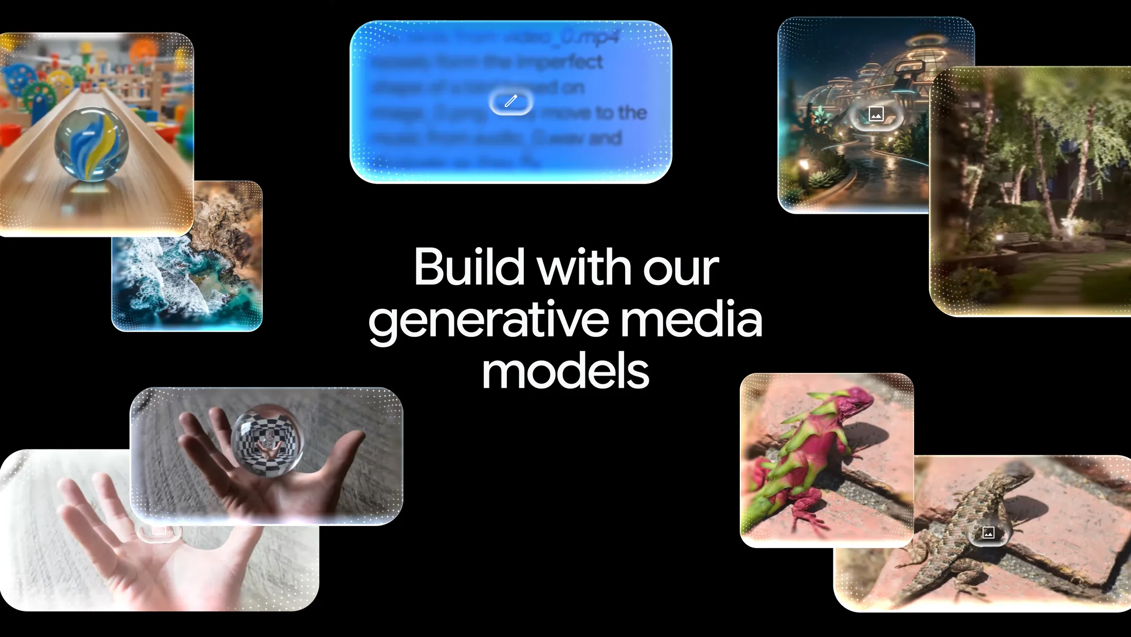 Google illustration for Gemini Omni Flash and Nano Banana 2 Lite generative media models