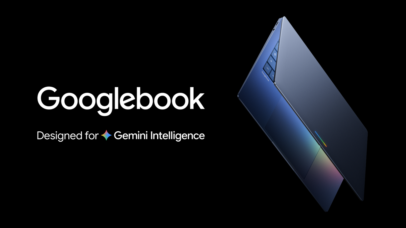 Googlebook announcement graphic